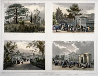 The Jardin des Plantes in Paris: Cedar and the Labyrinth, The Giraffe, Pheasants, Monkeys